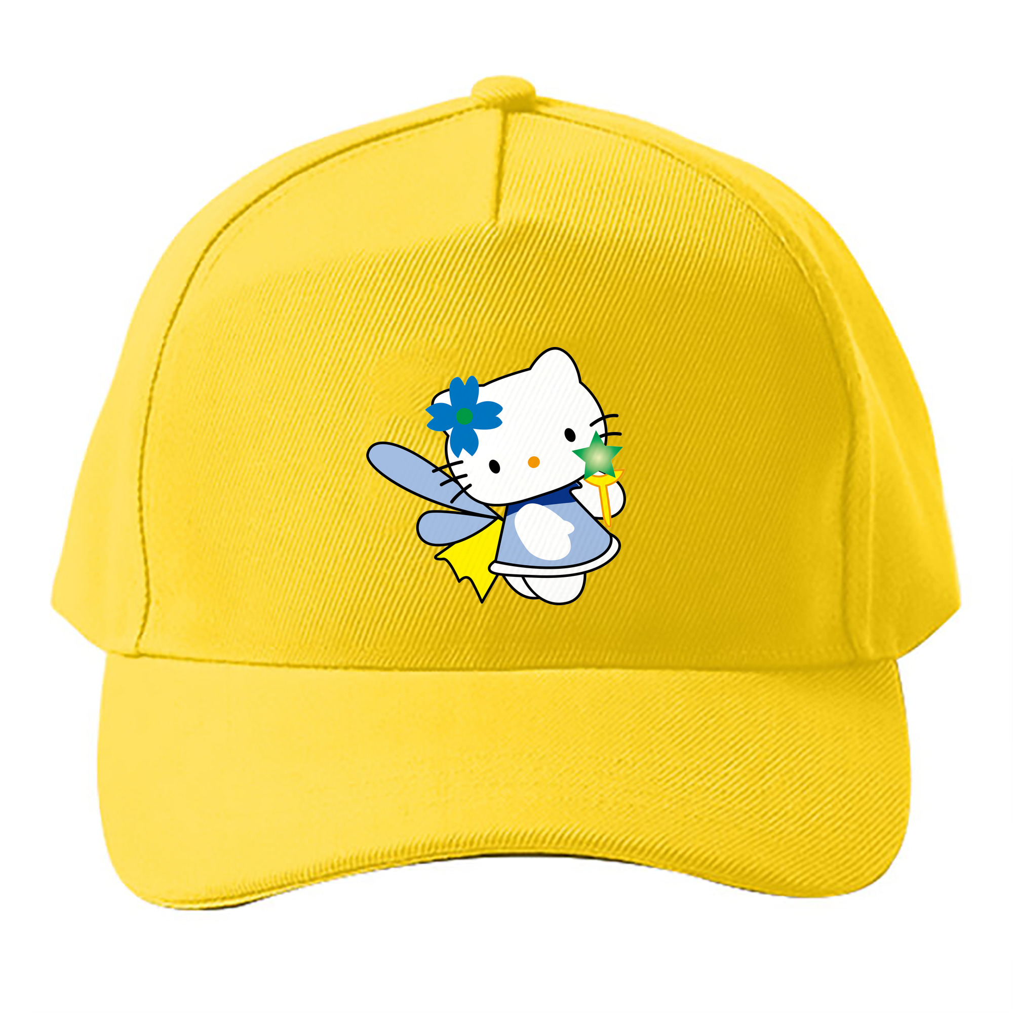 （画像用） Hello Kitty ハローキティ ベースボールキャップ 綿100％ 男女兼用 帽子 スポーツ